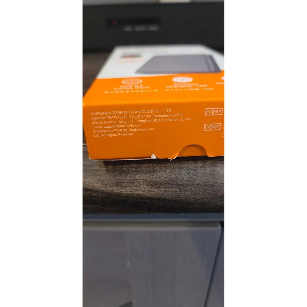 TORRAS Power Bank Unisex OS Grey New Go-MiniMag Qi 2.0 10000mAh 30W PB10